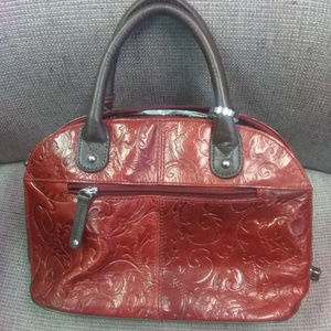 Tignanello Mini Embossed Satchel